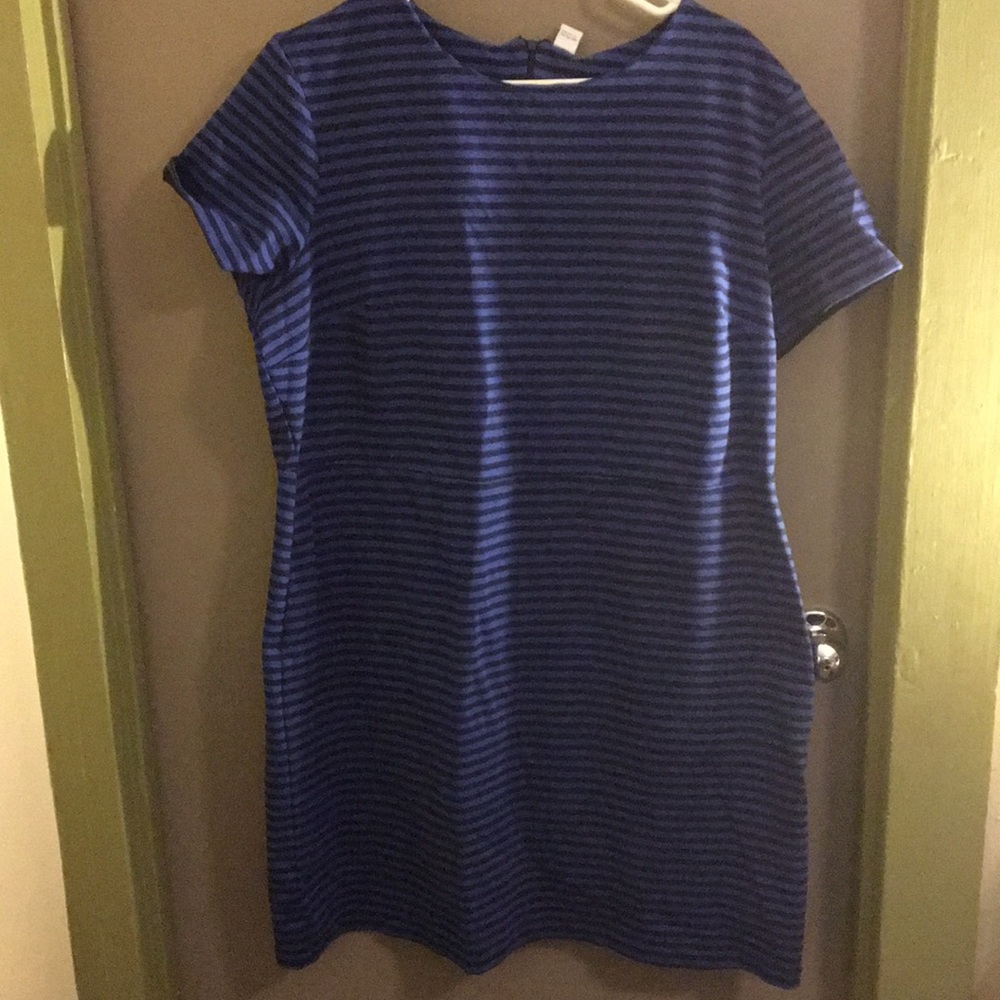 Old Navy blue striped dress